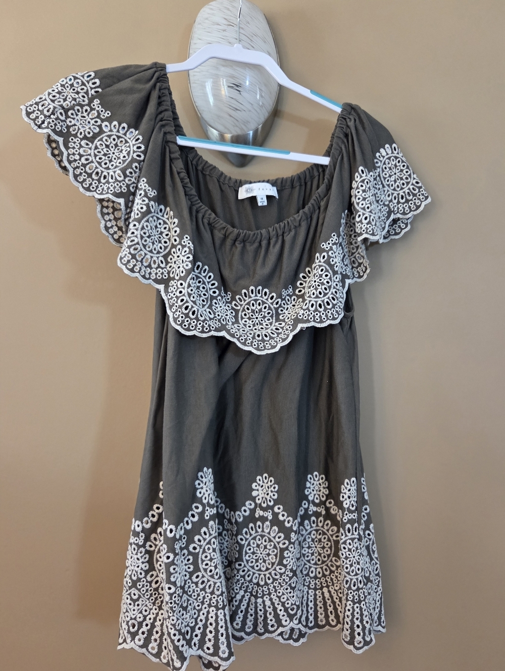 Fever Brand 1X Grey Top
